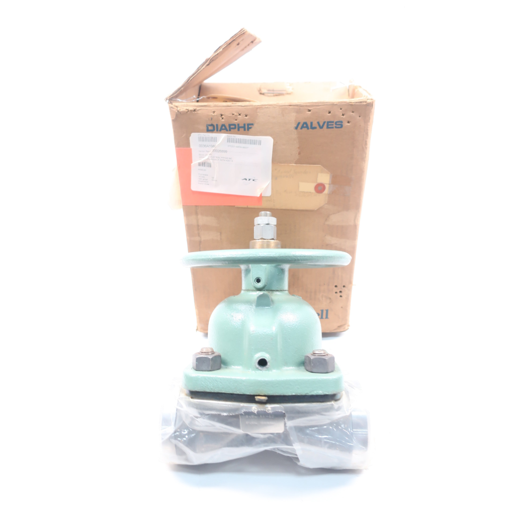 Grinnell Manual Stainless Butt Weld Diaphragm Valve 3in