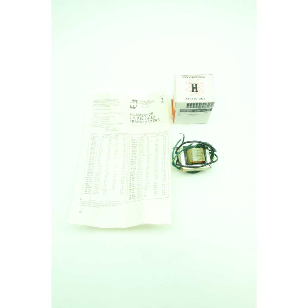 Hammond 166D25 Type C 827n Transformer 115v-ac 25v-ac