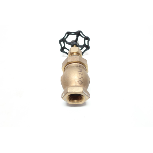 Hammond IB454T Angle Globe Valve Manual Bronze Threaded 1-1/2in Npt