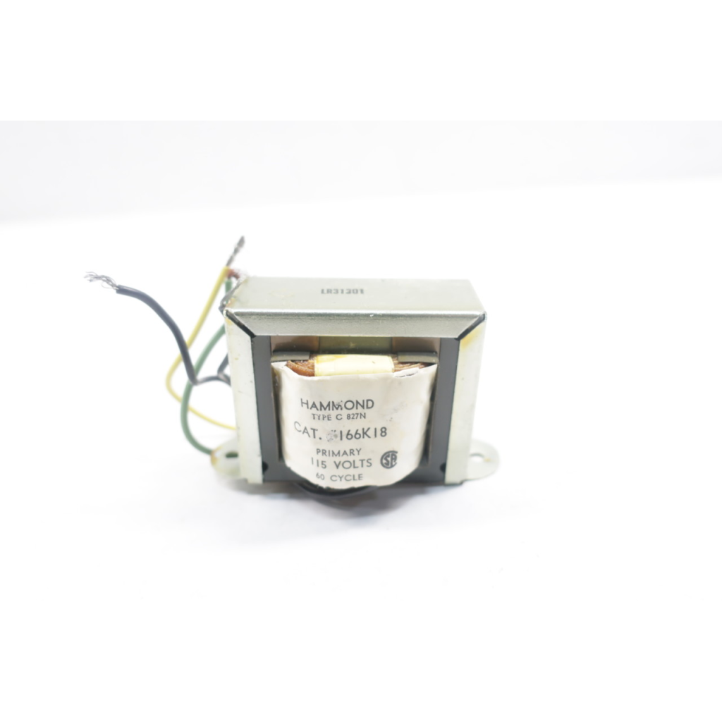 Hammond 166K18 Voltage Transformer 27va 115v-ac 18v Ct