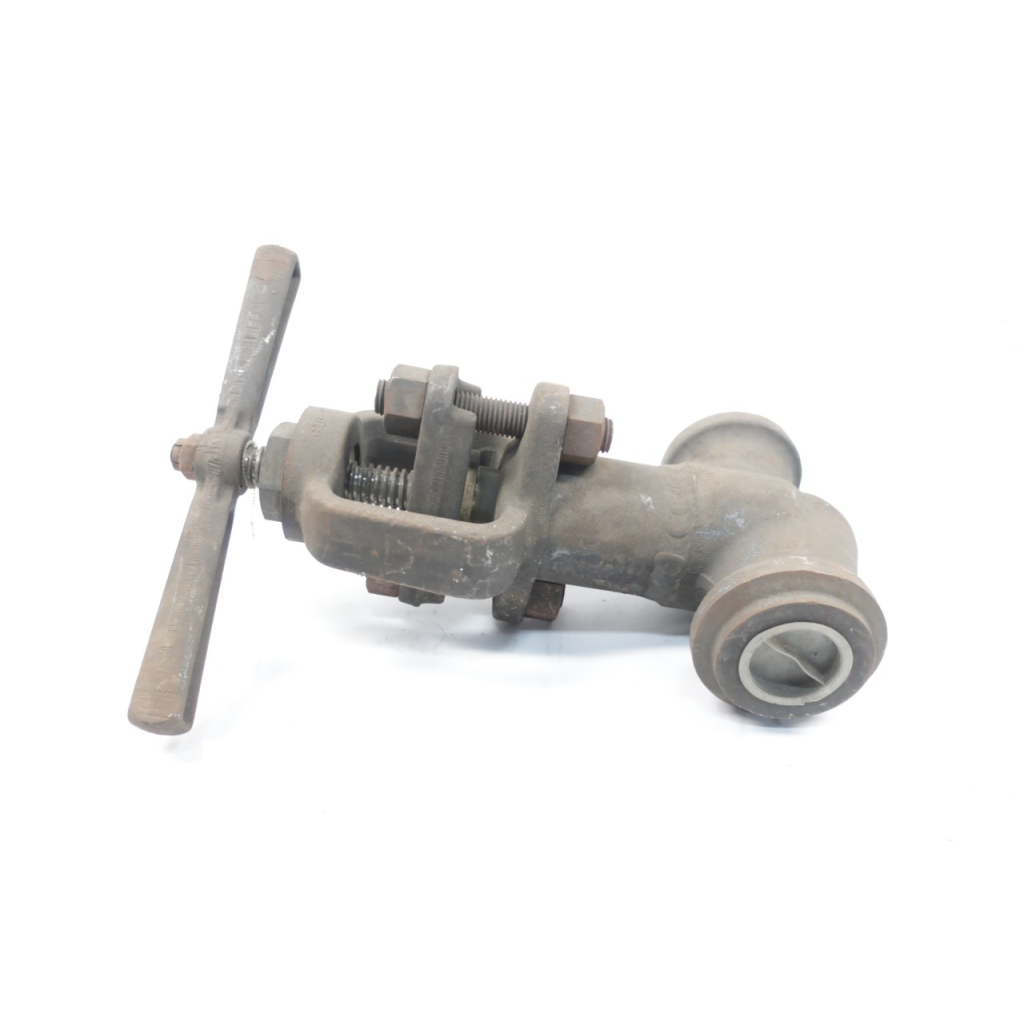 Hancock Manual Steel Socket Weld 1-1/2in Globe Valve