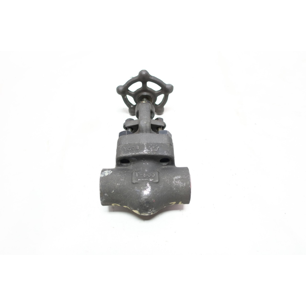 Hancock 1-5500S-2 Globe Valve Manual 800 Steel Threaded 1in Npt