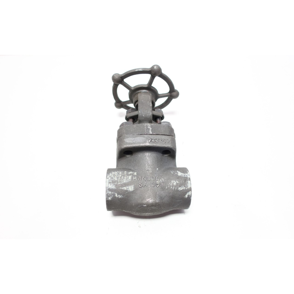Hancock 1-1/4-950S-4 Wedge Gate Valve Manual 800 Steel Socket Weld 1-1/4in