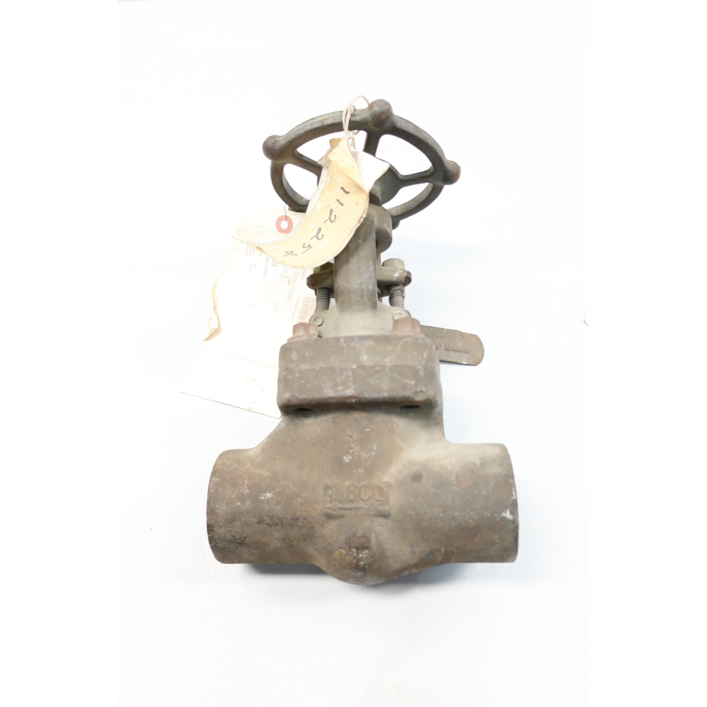 Hancock 5500W-1 Manual 600 Steel Socket Weld Globe Valve 1-1/2in