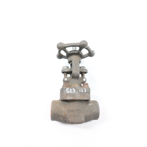 Hancock 950W-3 Manual Steel Socket Weld Wedge Gate Valve 3/4in 800