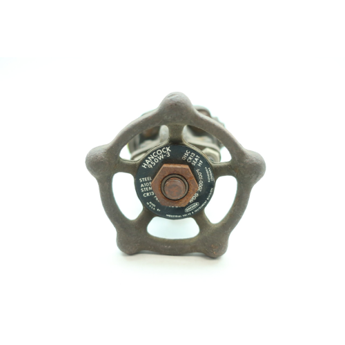 Hancock 950W-3 Manual Steel Weld Wedge Gate Valve 1/4in