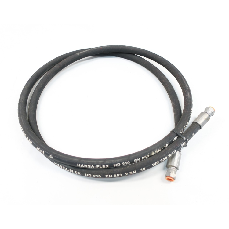 Hansa-flex HD 210 Hydraulic Hose 3/8in Npt 3/4in 97in 330bar