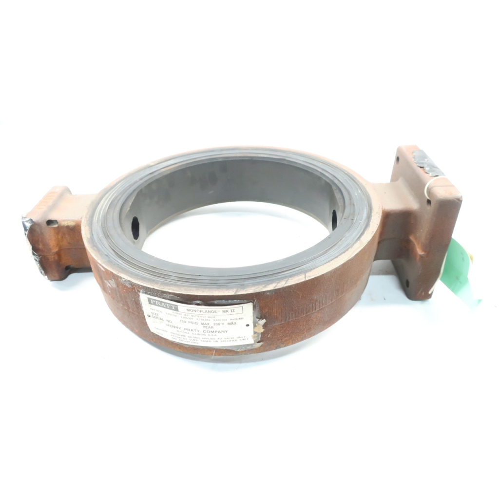 Henry Pratt MKII Monoflange 10in Wafer Butterfly Valve Housing