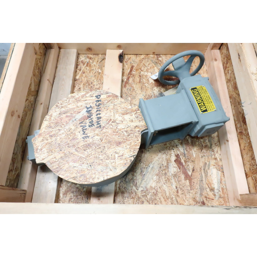 Henry Pratt Manual Steel Flanged Butterfly Valve 8in 150