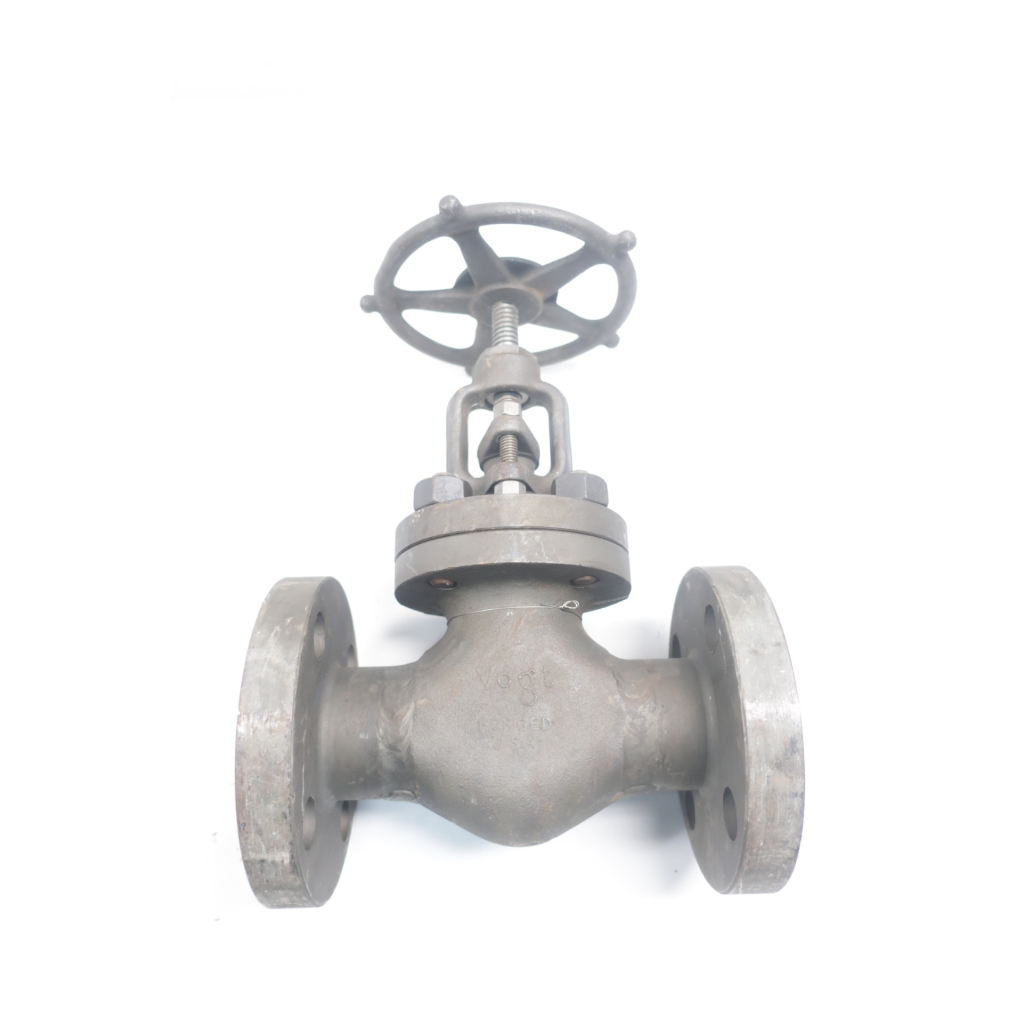 Henry Vogt 497 D Steel Flanged Globe Valve 600 1-1/2in