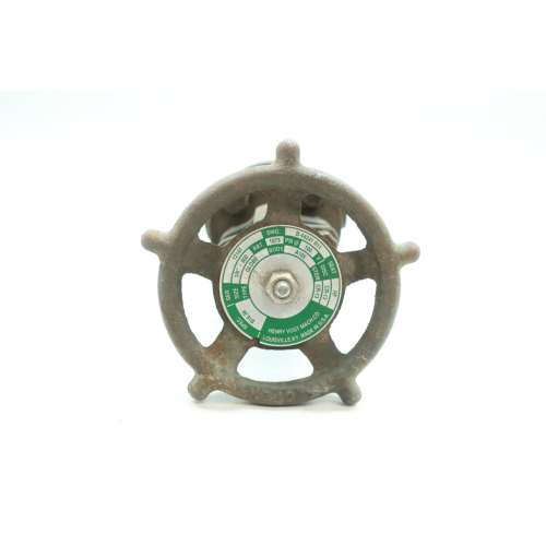 Henry Vogt 12141 Manual Steel Threaded Globe Valve 1/4in Npt 800