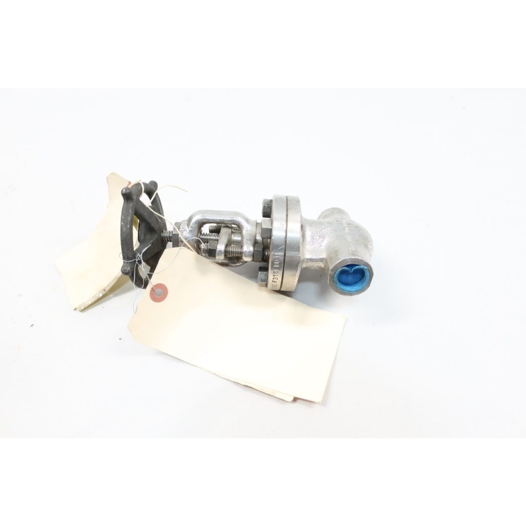 Henry Vogt SW12501 Manual Socket Weld Globe Valve 800 1/2in