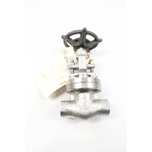 Henry Vogt SW-12501 Manual Stainless Socket Weld Globe Valve 1/2in 800