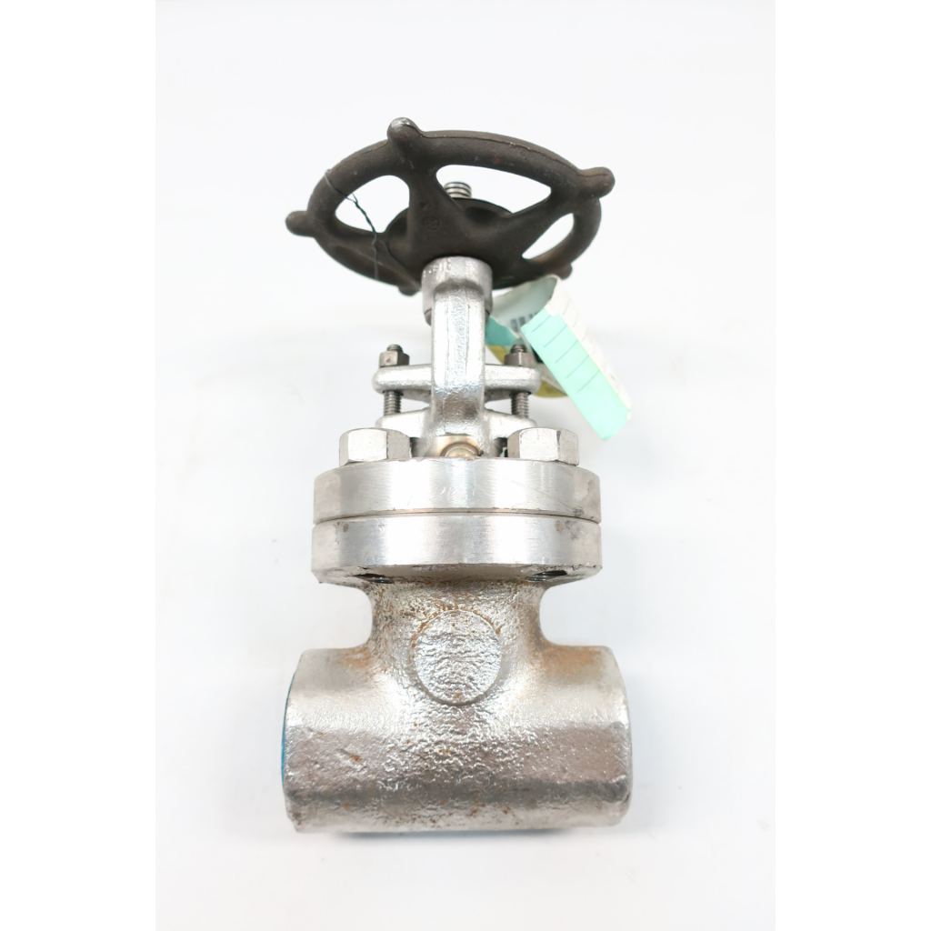 Henry Vogt SW12401 Manual Stainless Socket Weld Wedge Gate Valve 1-1/2in