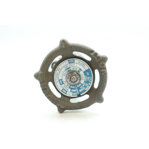 Henry Vogt SW-2821 Manual Steel Socket Weld Globe Valve 1/4in