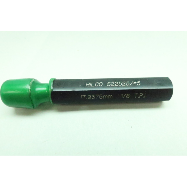 Hilco S22525/#5 Taper Plug Gage 17.9375mm