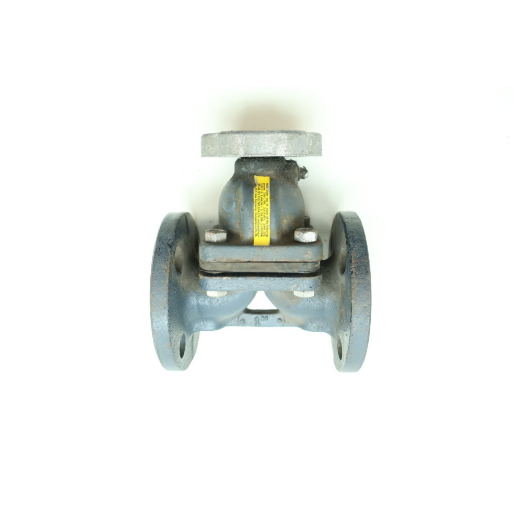 Hills Mccanna 5 Manual Steel Flanged 1in Diaphragm Valve