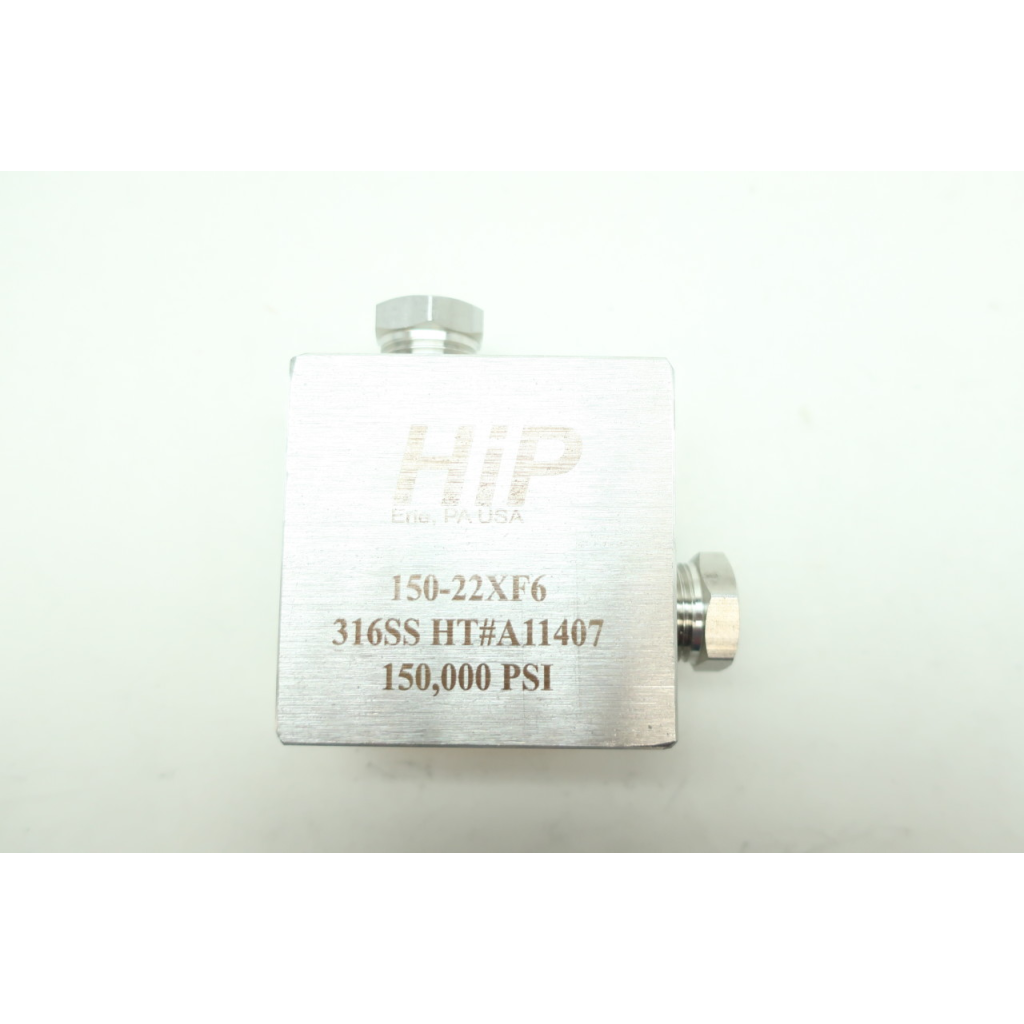 Hip 150-22XF6 Ultra High Pressure Fitting 150000psi
