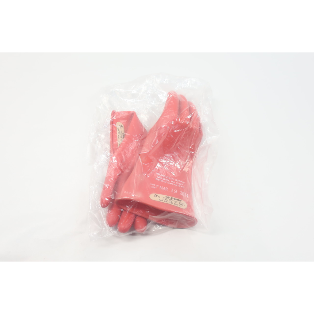 Honeywell E0011R/9.5 Type I Class 00 Size 9-1/2 Red Lineman Glove