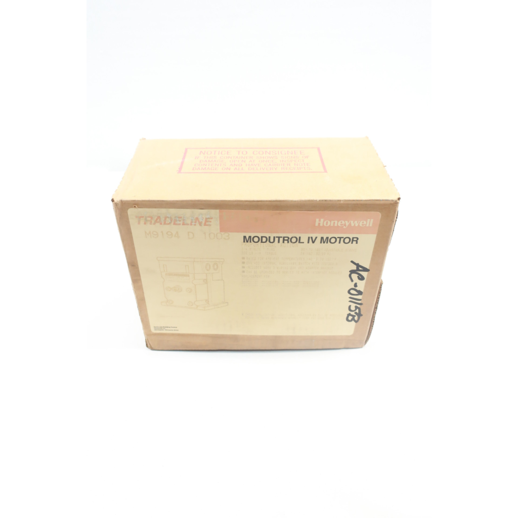 Honeywell M9194D1003 Modutrol Iv Proportional Action Motor 20va 24v-ac