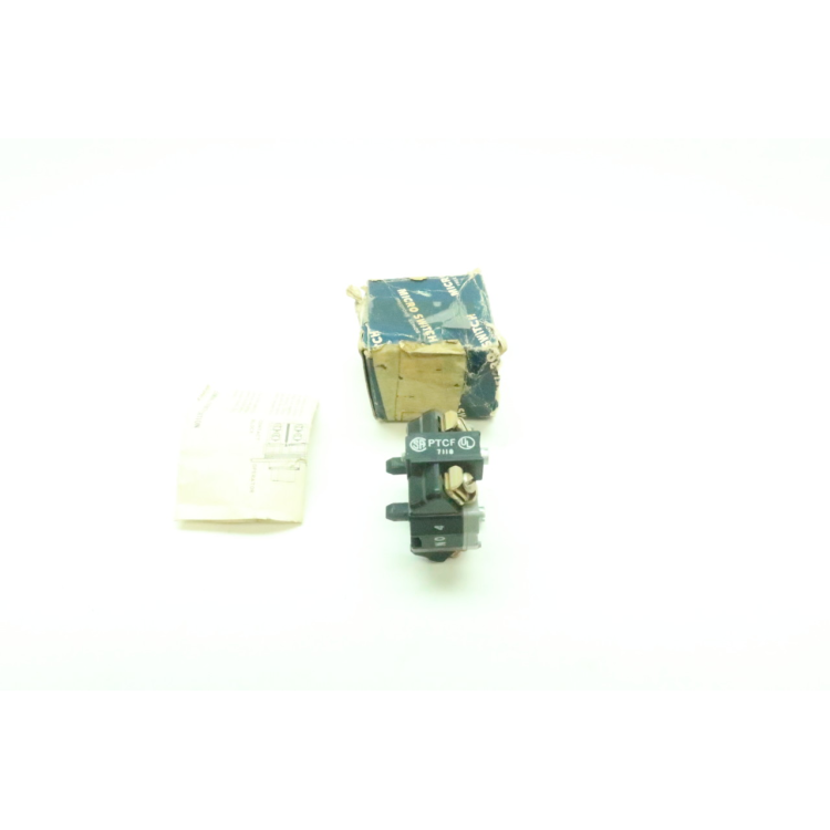 Honeywell PTCF Micro Switch Contact Block 600v-ac