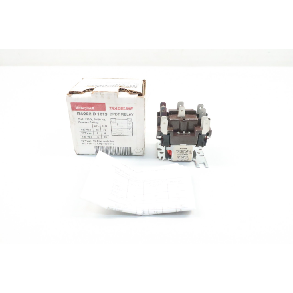 Honeywell R4222D-1013 Dpdt Relay 120v-ac