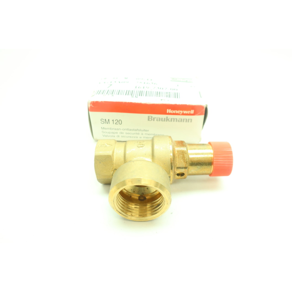 Honeywell SM120-3/4A Braukmann Diaphragm Safety Valve 3/4in Npt