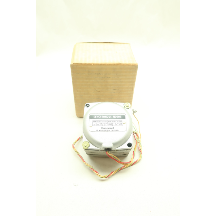 Honeywell 30362481-001 Synchronous Motor 1mfd 12oz-in 24w 180rpm 120v-ac