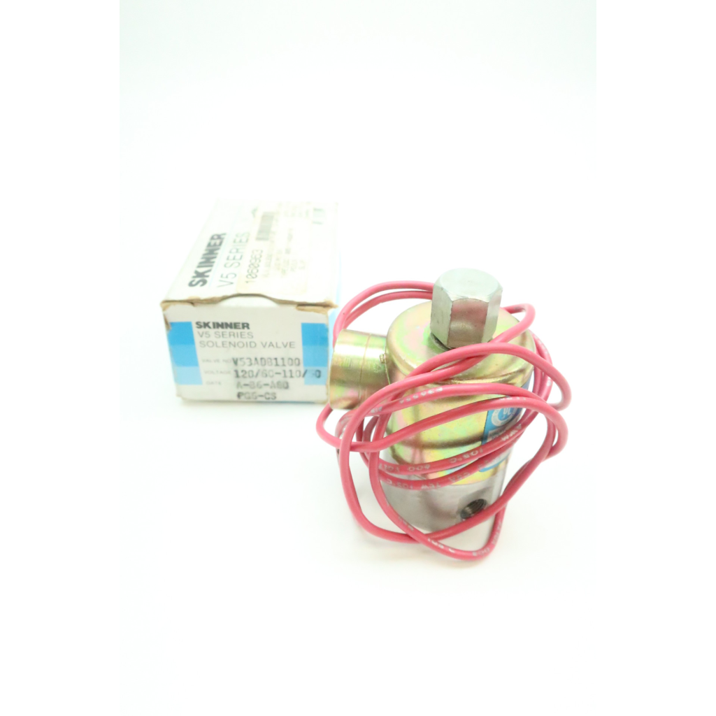 Honeywell V53ADB1100 Skinner Solenoid Valve 120v-ac 1/8in Npt