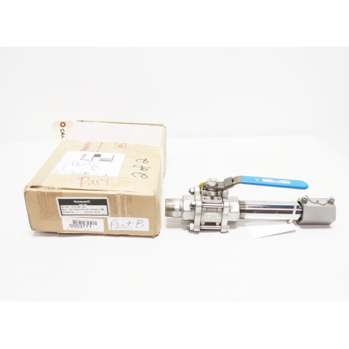 Honeywell 31741450-501 1-1/4in Npt Sst Ball Valve Assembly No Support Tube