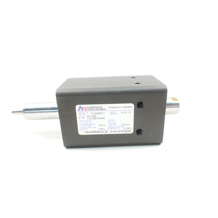 Horiuchi Machinery C6-WE 1SA40B70N40 Hydraulic Cylinder 40mm 7mpa