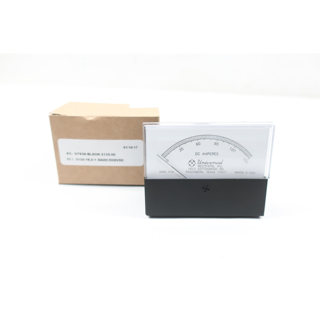 Hoyt 3135 Universal Rectifiers 0-150a Amp Ammeter