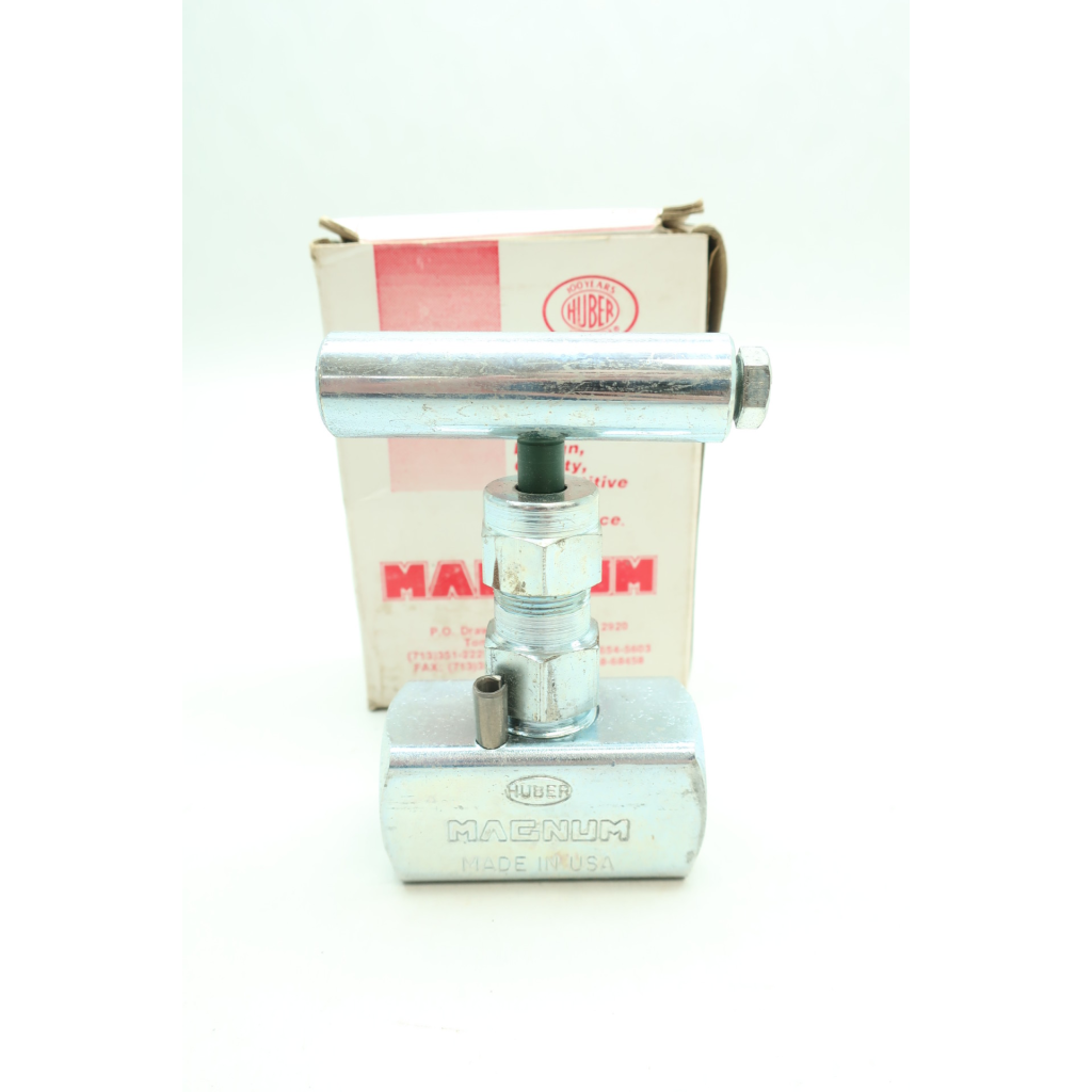 Huber Magnum FF 250 CS Manual Steel Needle Valve 1/4in Npt