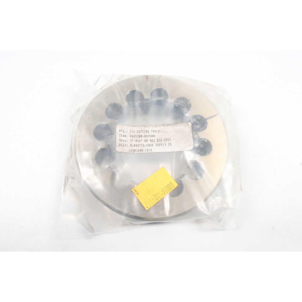 Ics Cutting Tool RADS300-08X500 3-8 Hss Threading Die