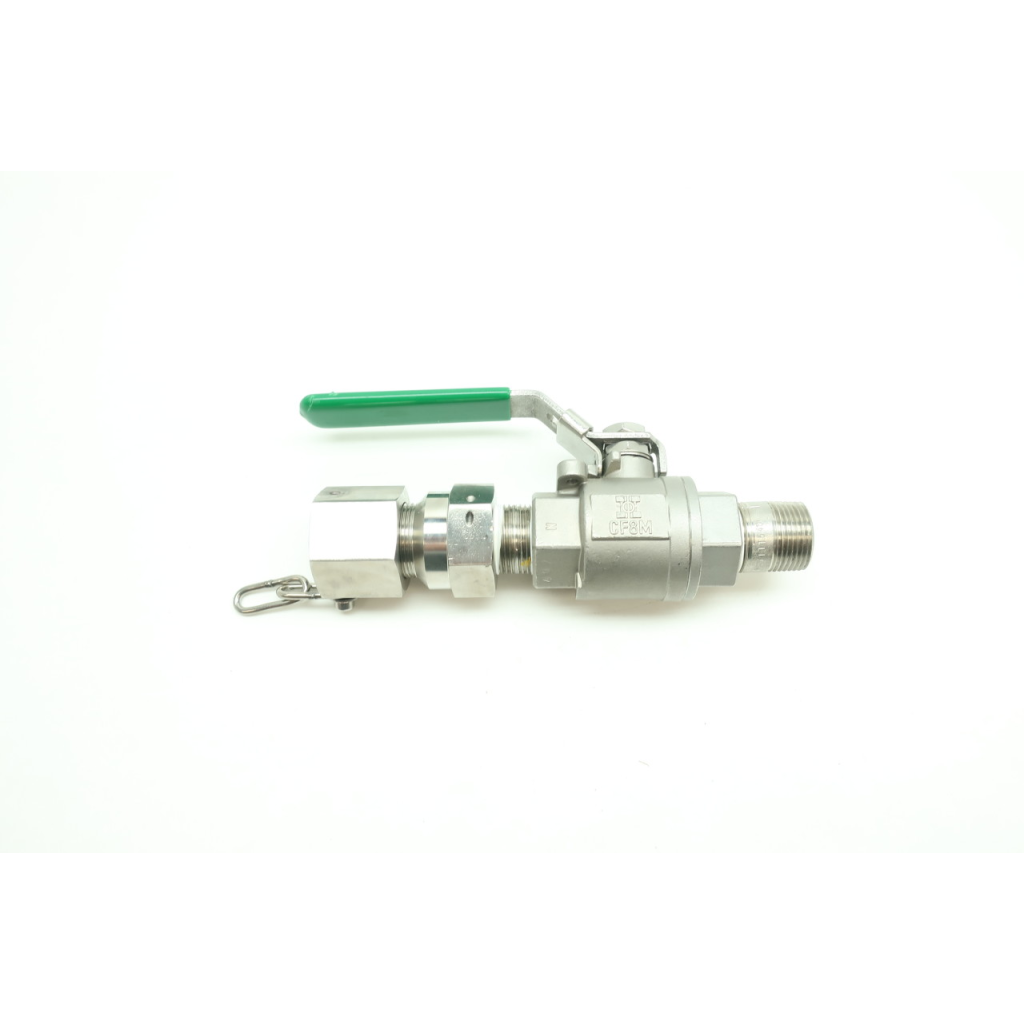 Inline BVA-1-075-5-0 Manual Stainless Ball Valve 3/4in Npt 1000wog