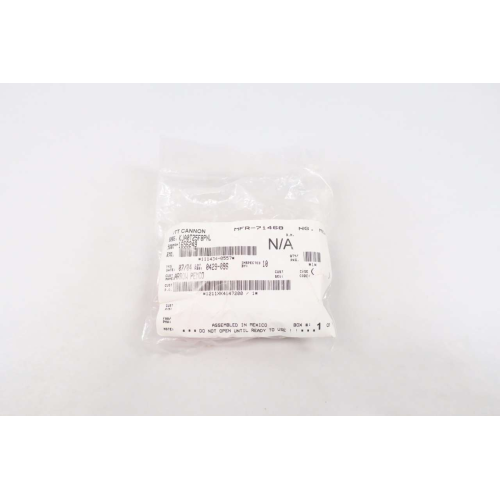 Itt Cannon KJA0T25F8PNL 8-pin Female Connector