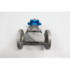 Itt Grinnell Dia-flo Manual Stainless Flanged Diaphragm Valve 3/4in Itt Grinnell Dia-flo Manual Stainless Flanged Diaphragm Valve 3/4in