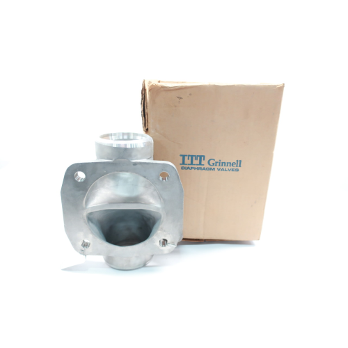 Itt Grinnell Stainless Diaphragm Valve Body 3in