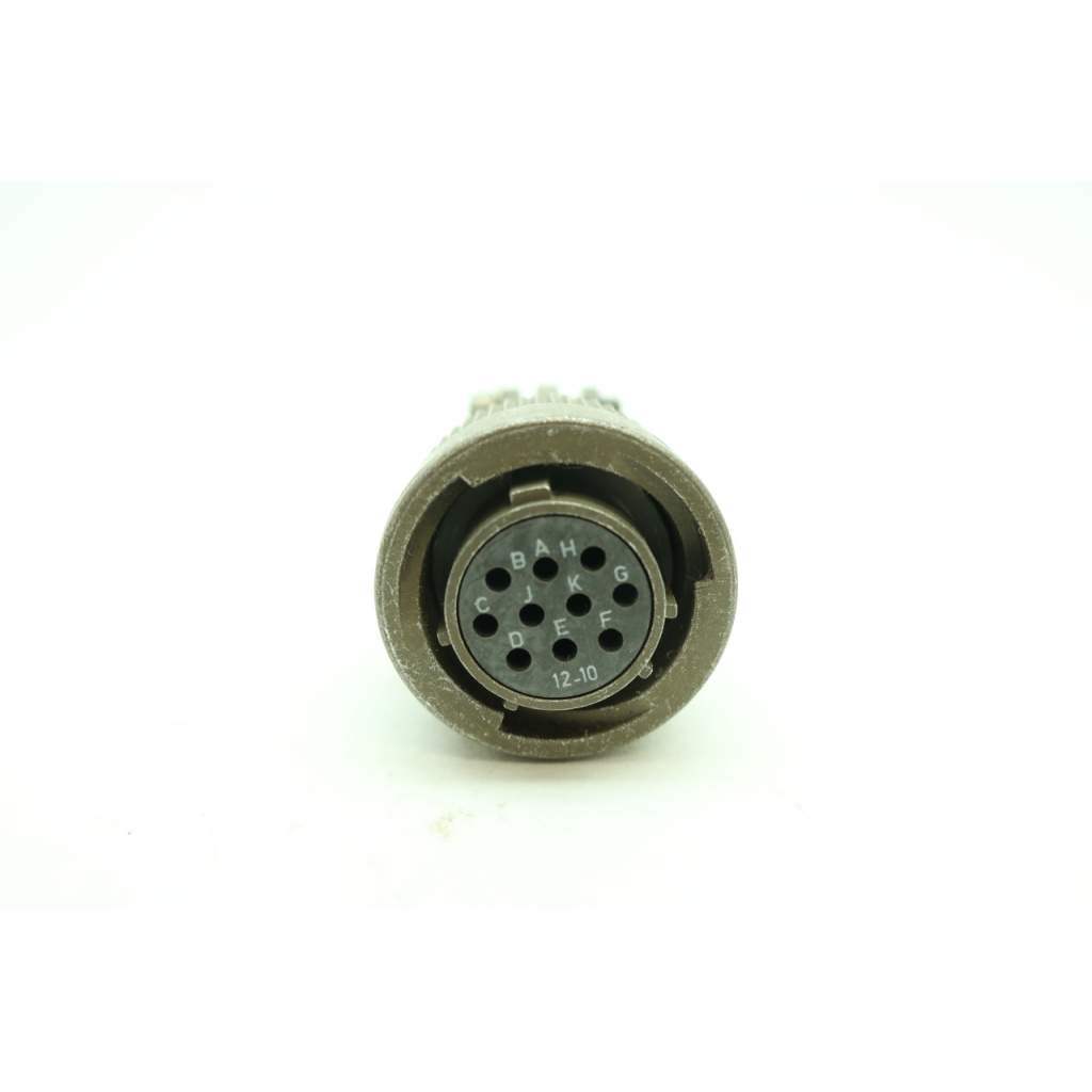 Itt 8343 MS3126E12-10S 10 Pin Female Straight Connector