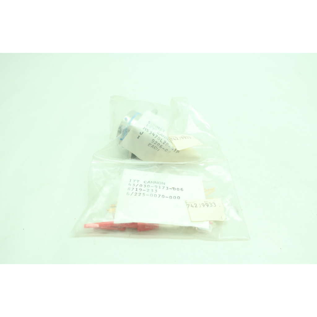 Itt MS3470L20-41P Cannon 41 Pin Connector