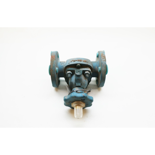 Itt 010-2538-903-00M Dia-flo Manual Steel Flanged 1in Diaphragm Valve