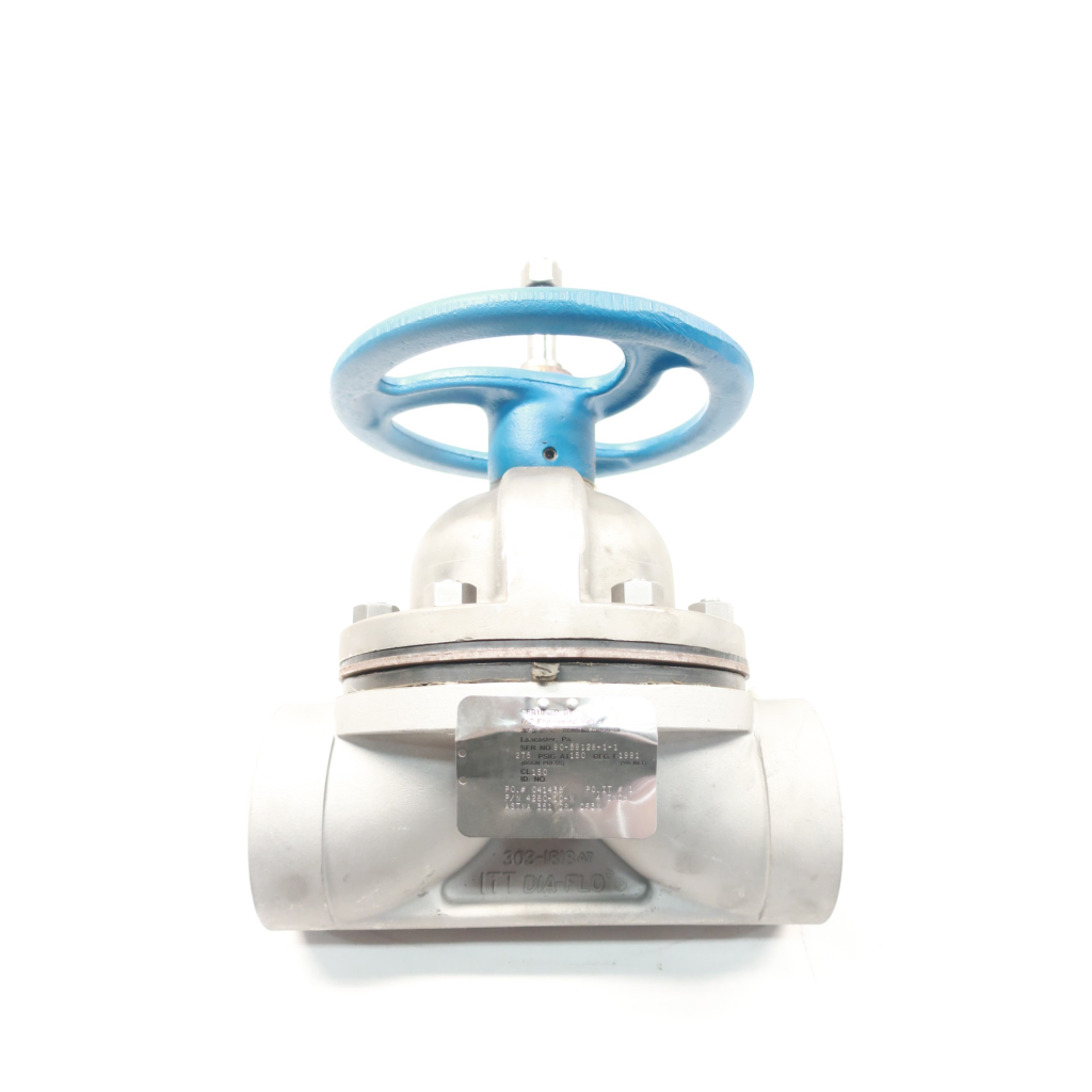 Itt 4260-10-M Manual Socket Weld Diaphragm Valve 4in
