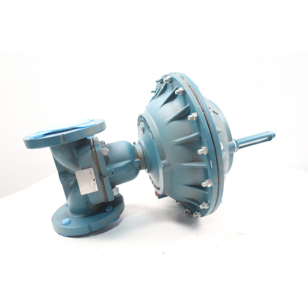 Itt 2.5-2536-M-34-3350-P1 Pneumatic Iron Flanged Diaphragm Valve 2-1/2in