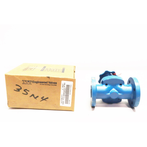 Itt 2.5-2558-R2-903 Dia-flo Manual 150 Iron Flanged 2-1/2in Diaphragm Valve