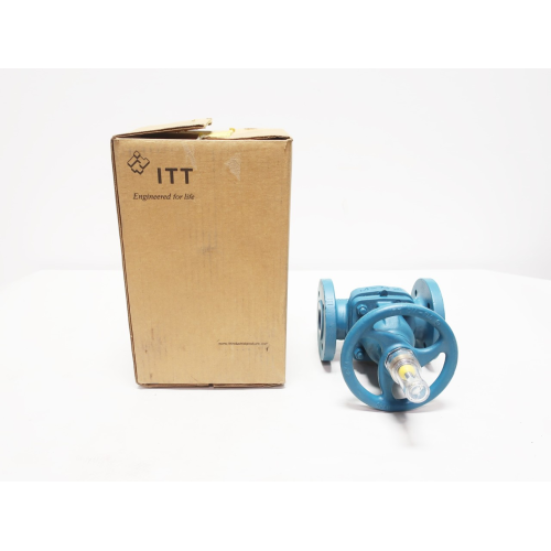 Itt 1.25-2558-TM-903 Dia-flo Manual Iron Flanged 1-1/4in Diaphragm Valve