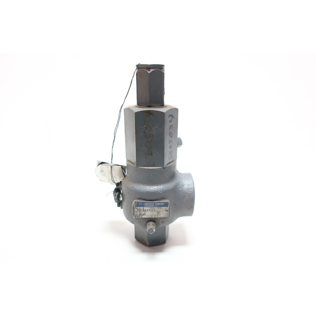 J.e. Lonergan 23H201 Relief Valve 1in Npt 25gpm 52.8psi