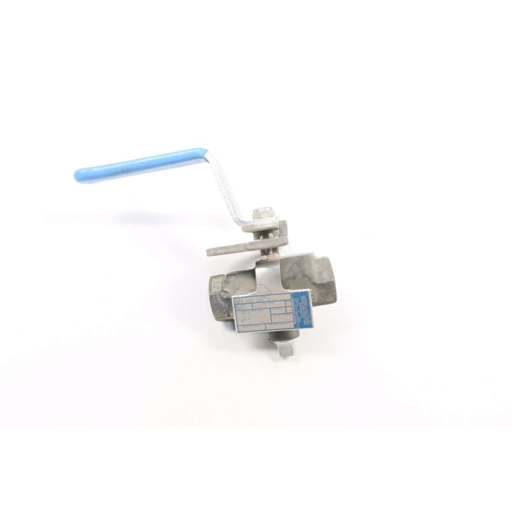 Jamesbury AMB DBB 22HB GT 2000cwp 1/4in Npt Steel Ball Valve