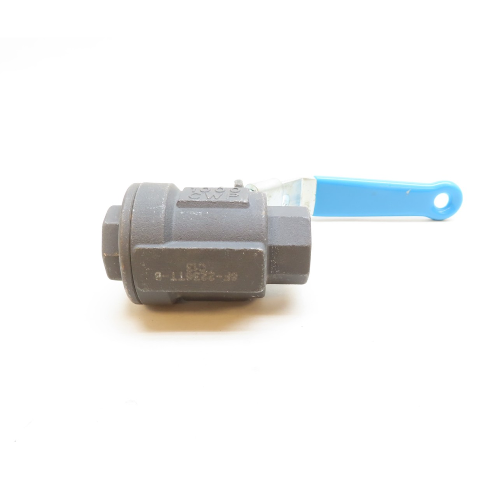 Jamesbury 6F-2236TT-B Manual Steel Ball Valve 3/4in Npt