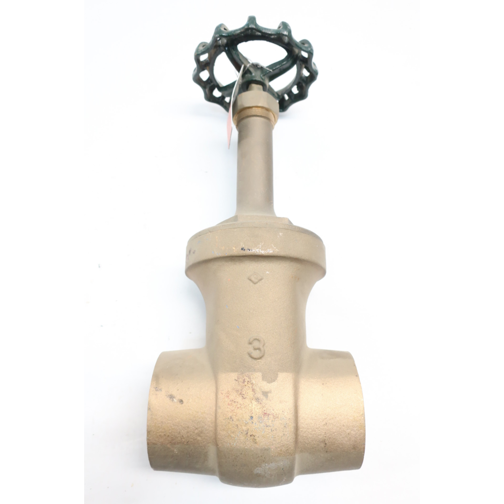 Jenkins 813J 1242CJ Manual Bronze Solder Wedge Gate Valve 3in