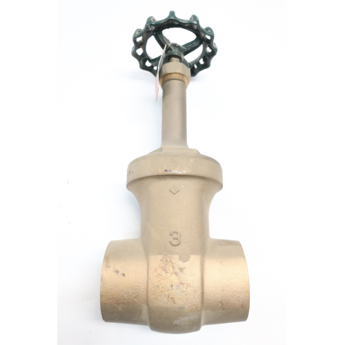 Jenkins 813J 1242CJ Manual Bronze Solder Wedge Gate Valve 3in
